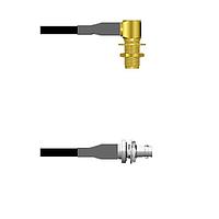 Amphenol Custom Cable Q-2P00P0003007i RF Cable Assemblies SMA-RJB/HDBNC-SJB G174 7I