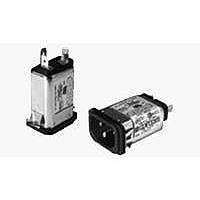 Corcom - TE Connectivity 15EAS1 Inlets 15A IEC-1/4" FASTON SNAP IN MOUNT