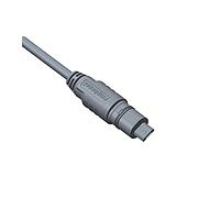 Amphenol LTW MUB-20AMMM-QL7A02 USB Cables / IEEE 1394 Cables USB, Micro B 2.0, Plastic, 1.8A+1A, Male Connector, Straight, Snap-in, Overmolded, Length 2000mm, IP67