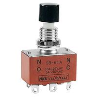 NKK Switches SB61A Standard Switches DPDT ON-(ON) SOLD LG SOLDER LUG