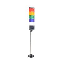 Mallory Sonalert JTC028-RYGBC-CSL Universal Stacklight With Sound STACK LIGHT 20-28AC/DC RED/YELLOW/GREEN/BLUE/WHITE