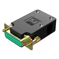 Amphenol Positronic RD9S00WE3S/AA Receptacle DSUB 9F CRIMP LC SS