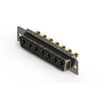 EDAC 628-24W7624-4N1 Mixed Contact D-Sub Connectors Vertical Combo Dsub