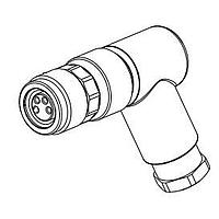 AMP Connectors - TE Connectivity 2120957-1 Right Angle 3PIN FML REC 90 ANG UNSH SRW 3.5-5MM DIA