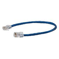AIM-Cambridge / Cinch Connectivity Solutions 73-7772-1 Cat 5e CAT5E Assembled Patch Cable 1 ft Blue