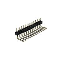 Adam Tech PH1RA-11-UA Unshrouded CONN HEADER R/A 11POS 2.54MM