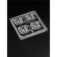 Ledil CS14841_STRADA-2X2MX-SCL Lens Assembly Square Assembly Lens For Luxeon XR-M Sq