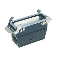 HARTING 19370240733 Hoods CABLE TO CABLE HOOD HAN 24B 2 LVR LCKING