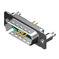 Molex / FCT 173107-1107 Mixed Contact D-Sub Connectors FCT ML DSUB STR PC PLG 7W2 W/SNAPIN