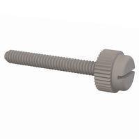 Essentra Components 090440087TEG Thumb Screw Slotted Thumb Screw, #4-40 Thread, 7/8 Lg