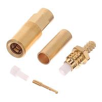 Radiall R203073030 Cable Connectors SSMB / STRAIGHT PLUG CRIMP TYPE - CABLE 2/50 S