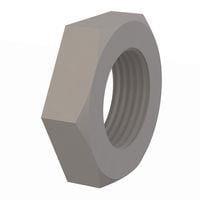 Essentra Components 0475014SJN Jam Nut Hex Jam Nut, 3/4-14 Thread, .410 Height