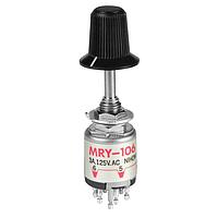 NKK Switches MRY106-BA Rotary Switches MR SERIES/ROTARY SP 2-6 P