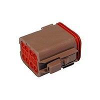 DEUTSCH - TE Connectivity DT06-08SD 8-Way 8P PLUG, D Key Brown