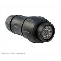 Eaton Souriau-Sunbank UTS1JC1419S Receptacles 19P Skt Recept Sz 14 Cable Mnt Backshell