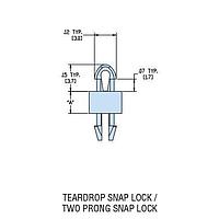 Heyco 10521F Metric Spacing HSP-MDL-AH-1-22M V-0 NATURAL