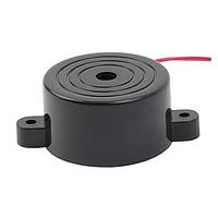 Same Sky (formerly CUI Devices) CPE-400AC Piezoelectric 41.8 mm piezo audio indicator, 3 - 30 V  ac or dc non-polar, lead wires, 3.1 KHz, mounting tabs