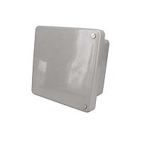 Bud Industries NF-6610 Electrical Enclosures Fiberglass Enclosure with Hinged Screw-Down Cover (7.7 X 7.7 X 4.6 In)