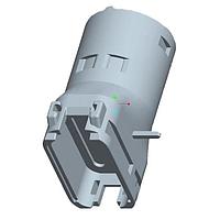 DEUTSCH - TE Connectivity 1028-015-1205 Accessories BKSHL, 12P, BLK, PLG, ST, NW 13/17