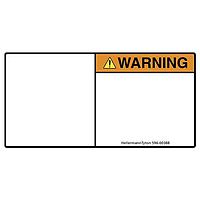 HellermannTyton 596-00388 Labels WARNING 2.75 X 5.5 250/RL
