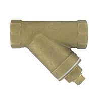 Dwyer BYS-00 Brass Y-Strainer, PTFE Seal, Stainless Filter, High Flow, Various Sizes (NPT Female, 1/4 in, Up to 400 psi)