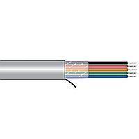 Alpha Wire 5671 SL001 Multi-Conductor Cables 26 AWG 8 Conductor 300V Unshielded SR PVC PVC, 1000 ft Spool - Slate