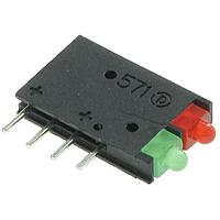 Dialight 571-0112F LED Circuit Board Indicators Bi-Level CBI