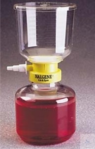 Laboratory filtration components and filter media for sample preparation