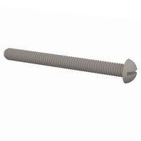 Essentra Components 010832R175 Round Slotted Round Slotted Screw, #8-32 Thread, 1 3/4 Lg