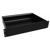 Hammond Manufacturing RMCS190313BK1 Instrument Rackmount Chassis 3.5x17x13" Solid