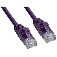 Amphenol Cables on Demand MP-5ERJ45UNNV-003 Cat 5e CAT 5E UTP RJ45 VIOLET 3