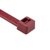 HellermannTyton T120R2H4 Cable Ties Heavy Duty MilSpec Cable Tie, 15" Long, MS3367, UL Rated, 120lb Tensile Strength, PA66, Red, 500/pkg