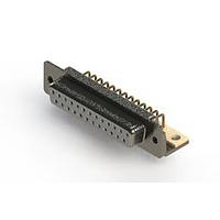 EDAC 622-M25-660-WT4 D-Sub Connectors - Standard Density EDAC Right Angle D-Sub Connector