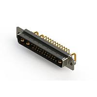 EDAC 629-25W3240-1TA Mixed Contact D-Sub Connectors Right-angle Power Combo D-Sub Connector