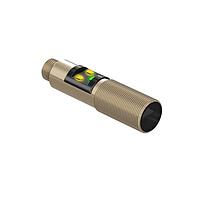 Banner Engineering M18-3VNFF30-Q8 Photoelectric Sensors M18-3 Series: Nickel-Plated Brass: Fixed Field; Range: 30 mm; Input 10-30 V dc; Outputs: Complementary NPN; 4-pin M12 Integral QD