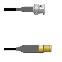 Amphenol Custom Cable Q-0L03X0008011i RF Cable Assemblies BNC-SP/SMB-SP RG58 11I