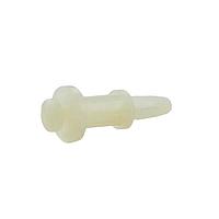 Essentra Components KSLBN-8-01 Snap Lock CB Spt,Keyslot,Natural,1/2 in Spc