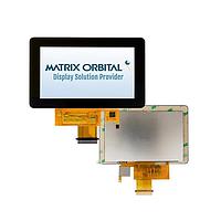 Matrix Orbital MOP-TFT480272-43G-BLM-TPC TFT LCD Display Modules 4.3 in PCAP G Series