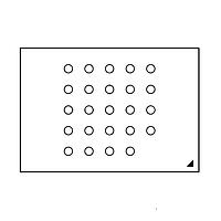 Infineon S25FL256SAGBHBA03 NOR Flash STD SPI