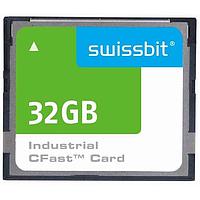 Swissbit SFCA032GH1AA2TO-C-QC-216-STD CFast Cards 32GB IND CFAST CARD SLC F-600 COM TEMP