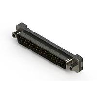 EDAC 627-037-620-213 D-Sub Connectors - Standard Density Vertical Plastic Body D-Sub Connector