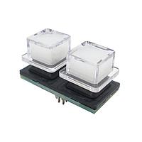 Well Buying TC025-N11AAT-RGB Tactile Switches TACT SW 100mA 12VDC SPST FULL COLOR LED