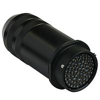 Amphenol Audio MP-6511-61S Circular MIL Spec Connector 61 Pole Female Heavy Duty Cable Connector, NPT 3/4  Threaded Backshell