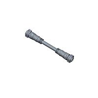 Amphenol LTW AB-BD02FL-BDBL-QD004 Sensor Cables / Actuator Cables X-Lok, Standard Size, Plastic, 5A, 02 pins, Female Connector, Female Contact, Straight-to-Straight, Push Lock, Overmolded Double Ended, Length 4000mm, IP68