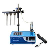 Organomation 24 Position MICROVAP Nitrogen Evaporator (None; 21.6 x 33 x 35.6 cm; 24 sample plates)
