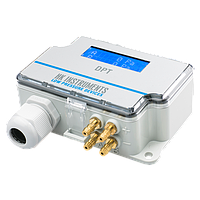HK Instruments DPT-Dual-MOD-7000-D Differential Pressure Transmitter (-250...7000 Pa;  two pressure sensors, Modbus configuration and display)