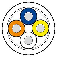 Murrelektronik 7000-C0201-7960000 Cable Drum CABLE DRUM oe 355MM, PUR 2x2x0.34 shielded green UL,CSA+dragchain 100m, PROFINET Typ C