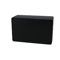 Bud Industries AN-1316-AB Electrical Enclosures Aluminum Enclosure Black (6.3 X 3.9 X 2.4 In)