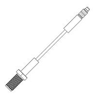 Molex 89761-6800 RF Cable Assemblies SMA BHJK/MMCX STPLG 6"CBL ASSY RG178