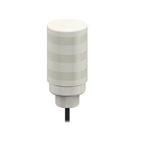 Banner Engineering TL50CGYRC Tower Lights Compact Tower Light: Gray Housing: 3-Color Indicator; Voltage: 12-30 V dc or 24 V ac; Environmental Rating: IP67; Input: Bimodal; Colors: Green Yellow Red; 2 m (6.5 ft) Integral Cable